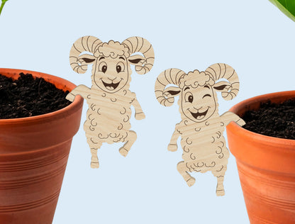 Cute Animal Planter Pot Hanger SVG Bunny Chick for Glowforge and xTool