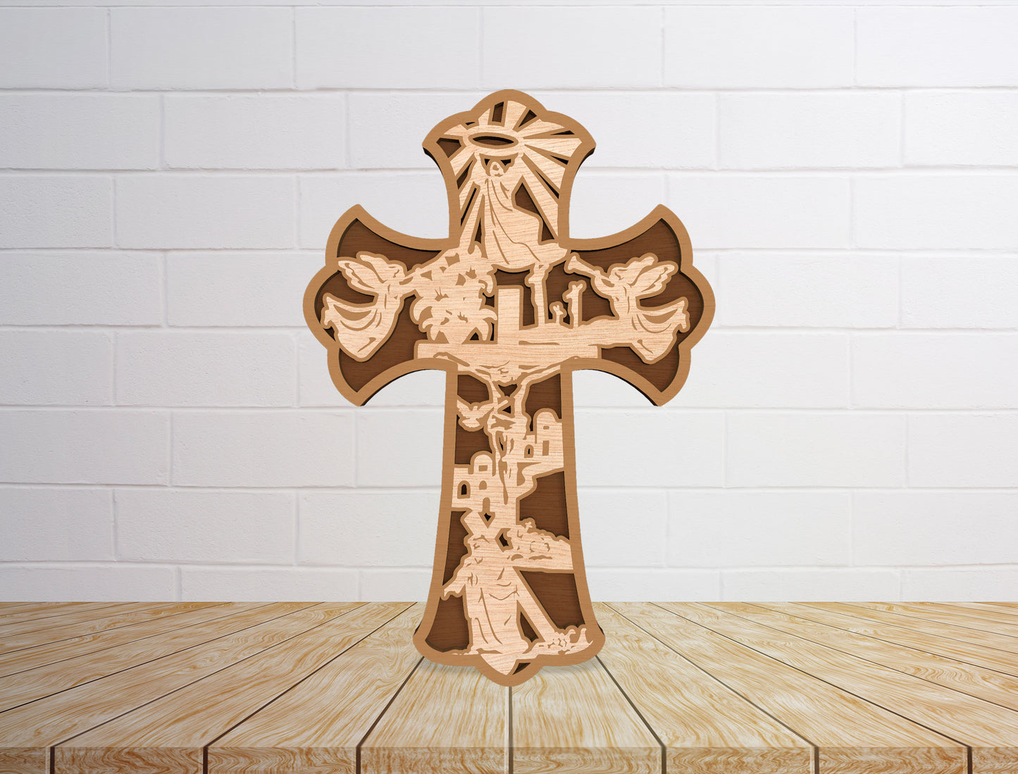 Cross Scripture SVG Bundle Christian Engraved Faith for LightBurn and xTool