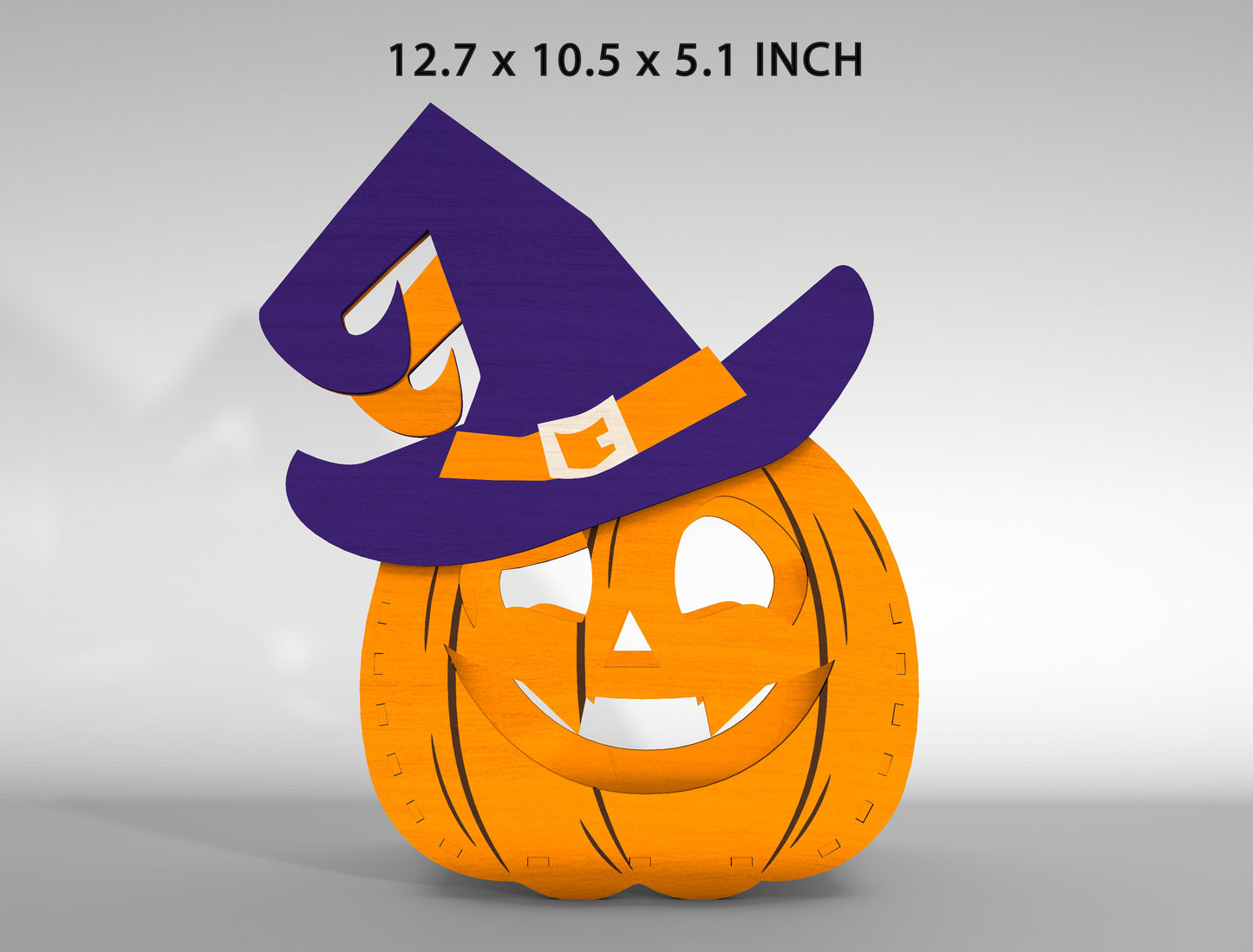 Halloween Pumpkin Basket SVG Laser Cut Bundle for Glowforge