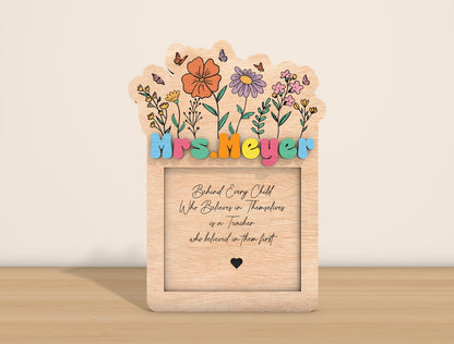 Teacher Note Holder SVG Bundle Laser Cut File for Glowforge and LightBurn