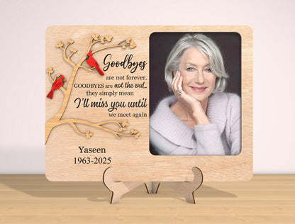 Memorial Photo Frame SVG Laser Cut File for Glowforge