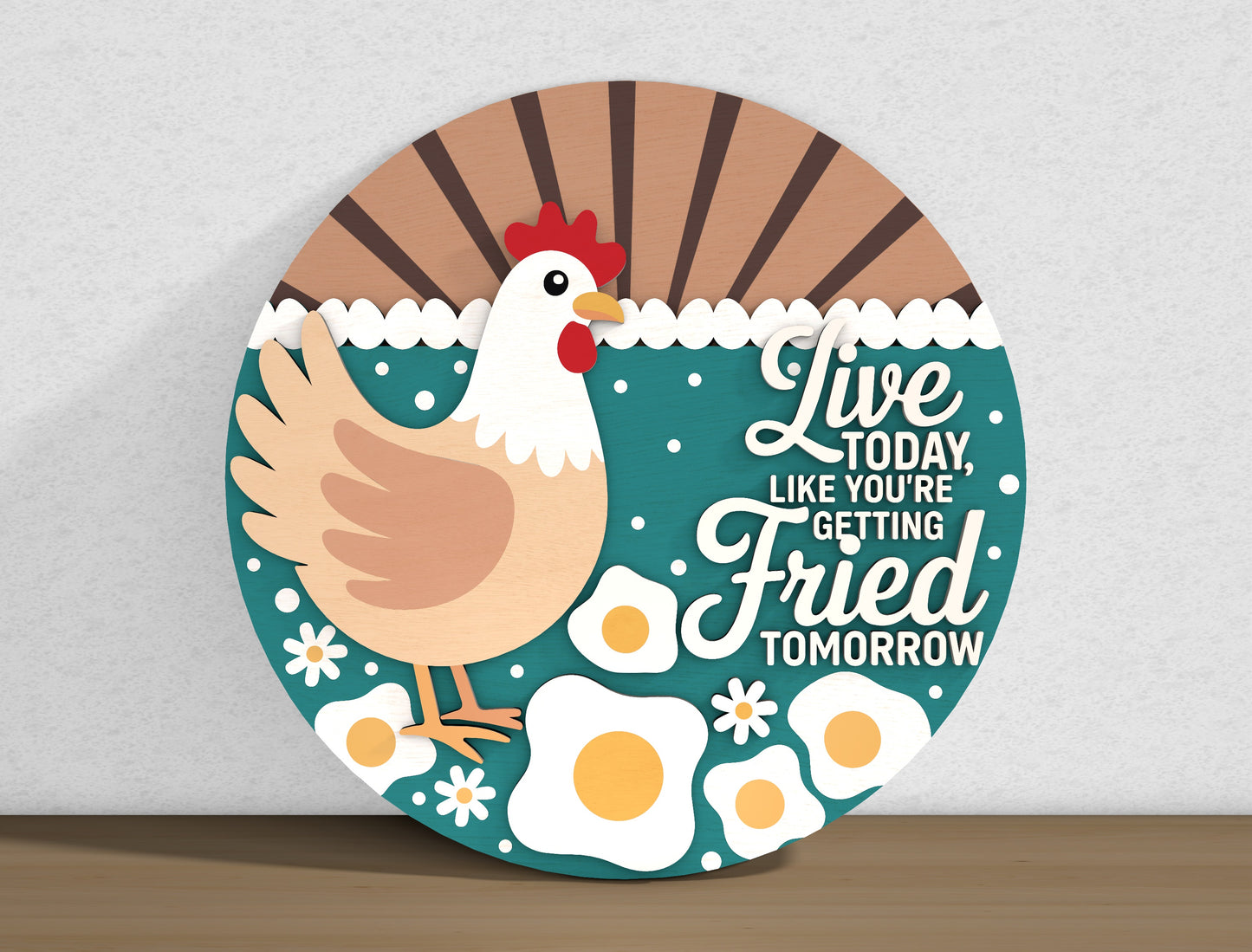 Farm Animal Welcome Sign SVG Laser Cut File for Glowforge and LightBurn