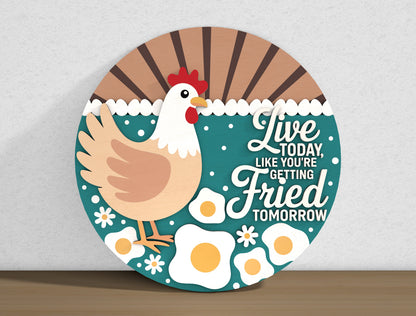 Farm Animal Welcome Sign SVG Laser Cut File for Glowforge and LightBurn