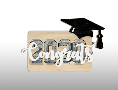 Graduation Money Holder SVG Bundle for LightBurn and Glowforge