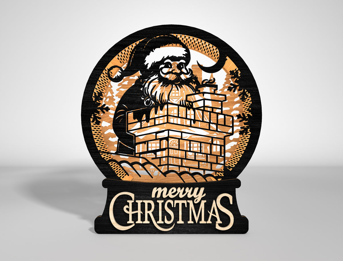 Christmas Scene Lantern SVG Bundle 4