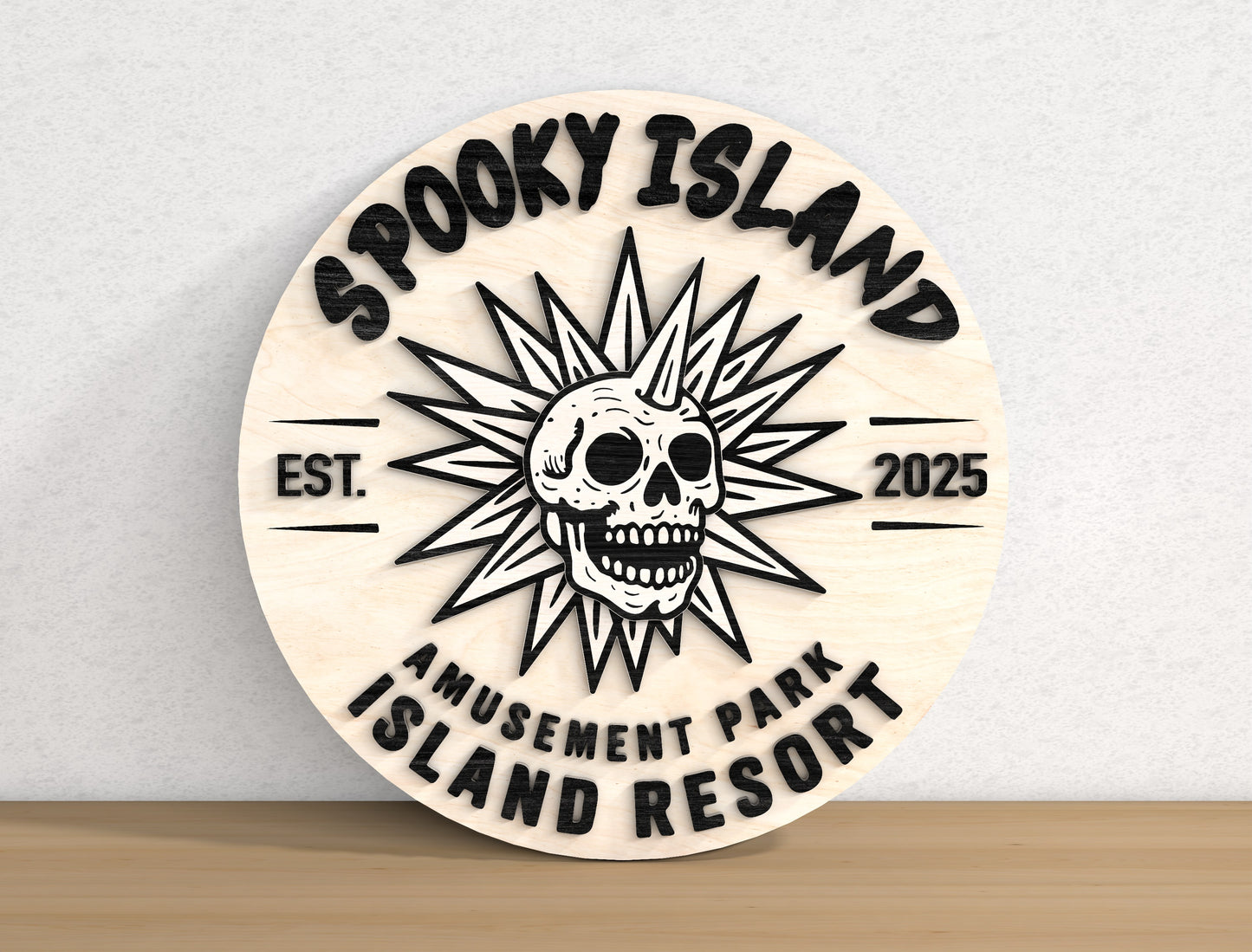 Funny Duck Door Hanger SVG Bundle 8 Round Sign Designs for xTool Glowforge LightBurn