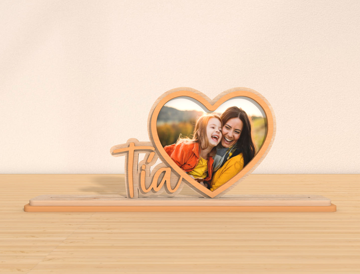 Mom Name Photo Stand SVG Bundle 6 Mom Titles for LightBurn and xTool