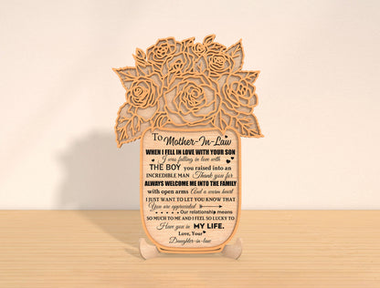 Mother Photo Frame Plaque SVG Bundle 4 Designs for LightBurn and xTool