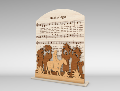 Arched Cross Panel Set SVG Easter Freestanding for Glowforge and xTool