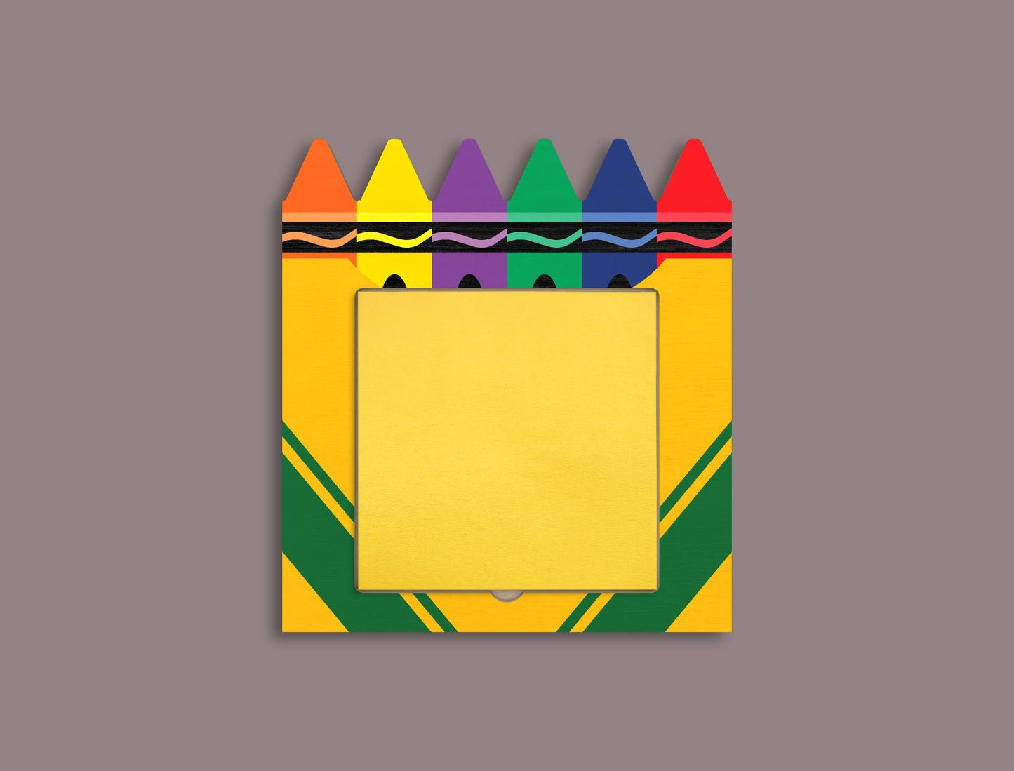 Personalized Teacher Sticky Note Holder SVG for Glowforge and xTool