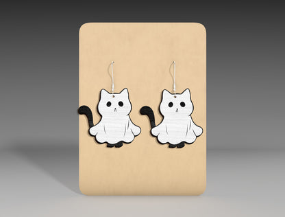 Halloween Stud Earrings SVG Bundle 9 Designs for LightBurn Glowforge xTool