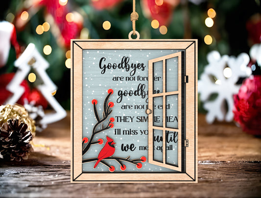 Memorial Window Ornament SVG Bundle for xTool and Glowforge