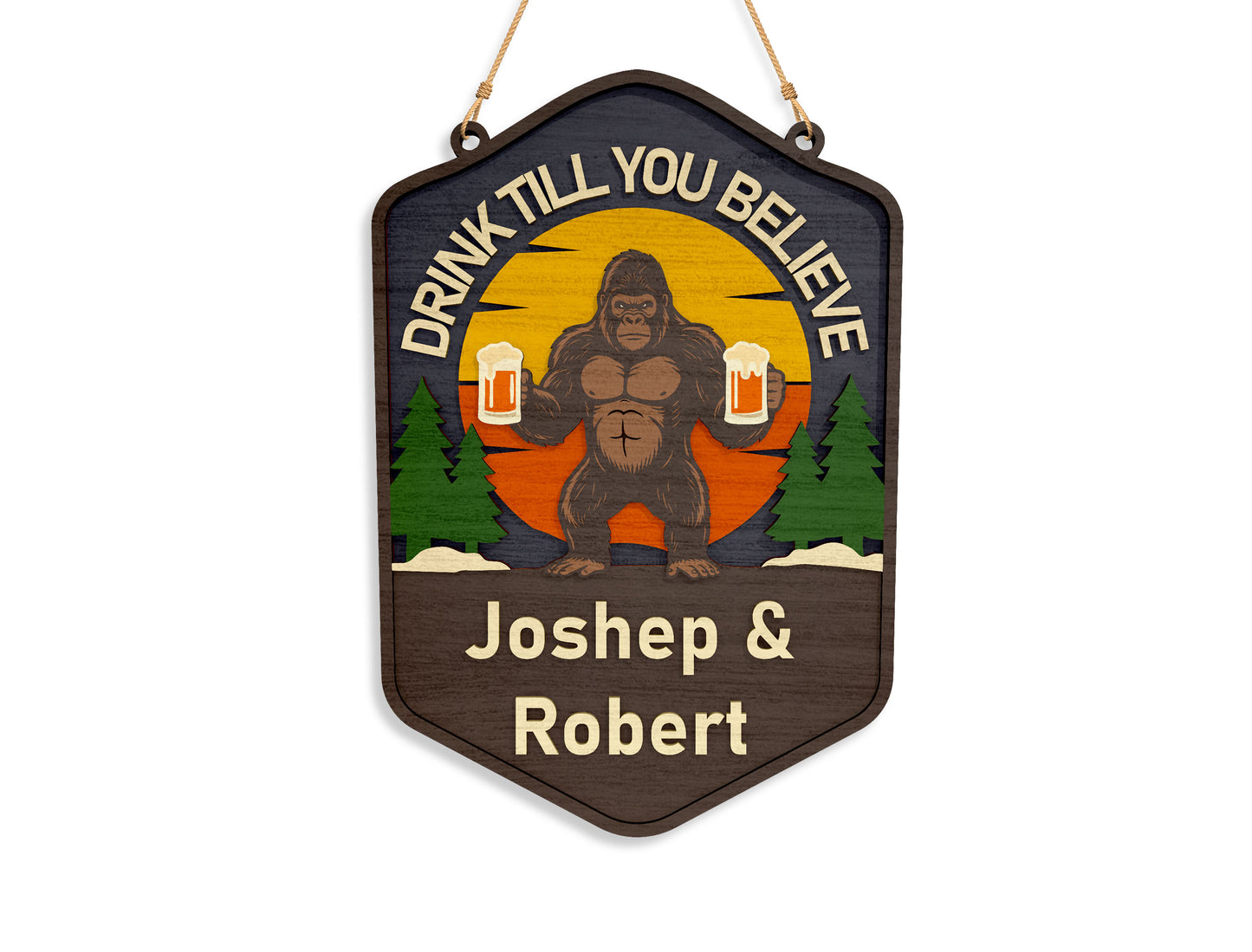 Camping Sign SVG Bundle “Home Is Where We Park It” for Glowforge