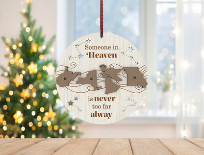 Memorial State Ornament SVG Bundle In Loving Map Decor Laser Cut File for xTool