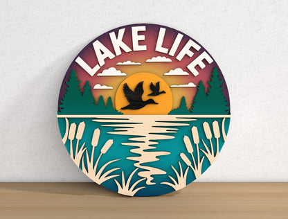 Camping Adventure SVG Bundle with 9 Camper Signs for Glowforge and xTool