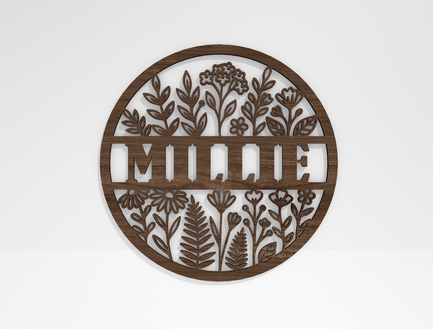 Animal Name Sign SVG Bundle Laser Cut File for Glowforge and xTool