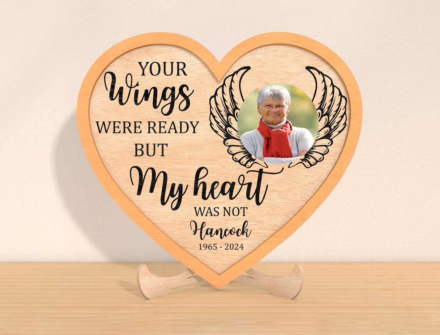 Memorial Heart Photo SVG Bundle for Glowforge and xTool