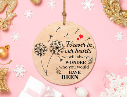 Memorial Round Ornament SVG Bundle Laser Cut File for Glowforge xTool LightBurn
