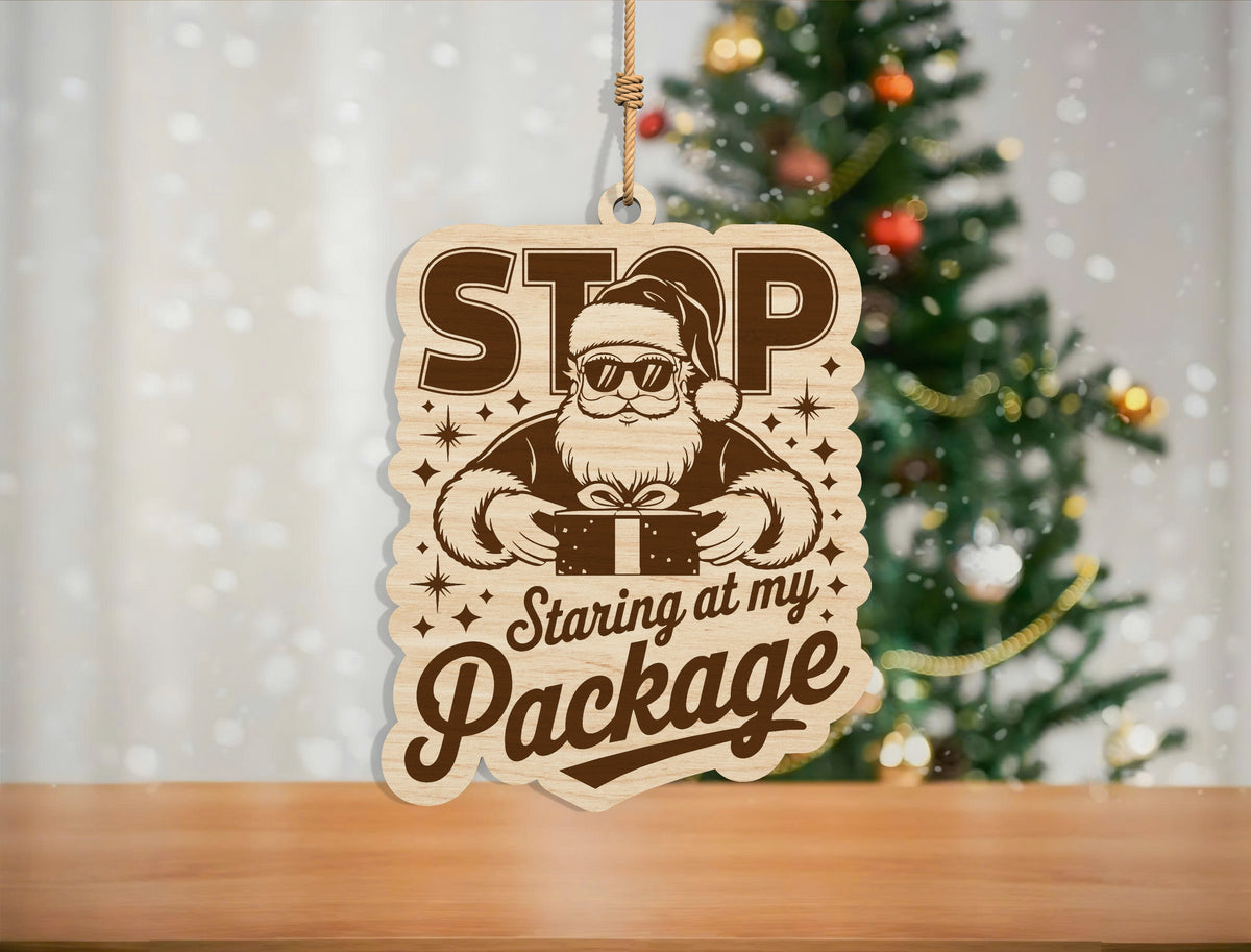Funny Skeleton Christmas Ornament SVG Bundle Laser Cut Desig 5