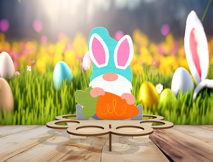 Easter Gnome Egg Holder SVG Spring Egg Display for LightBurn and xTool