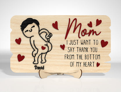 Funny Mom Wooden Sign SVG Bundle for Glowforge and xTool