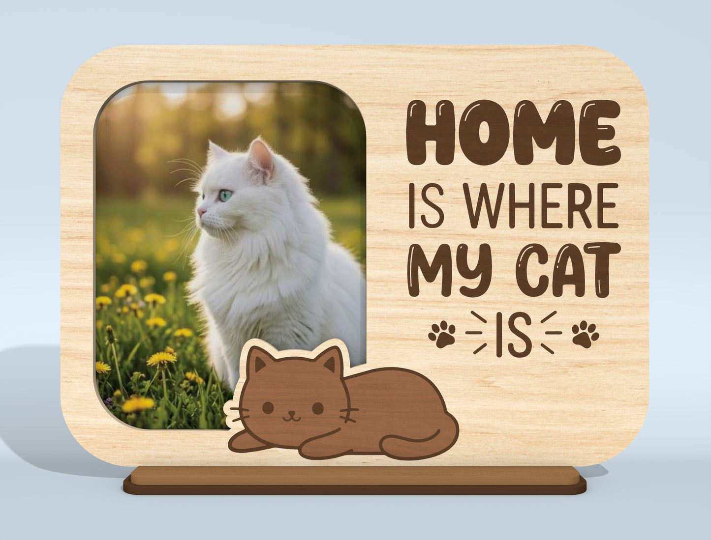 Pet Photo Frame SVG Bundle Laser Cut File for Glowforge and xTool