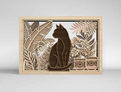 Multilayer Home Decor SVG Bundle Laser Cut File for Glowforge and LightBurn