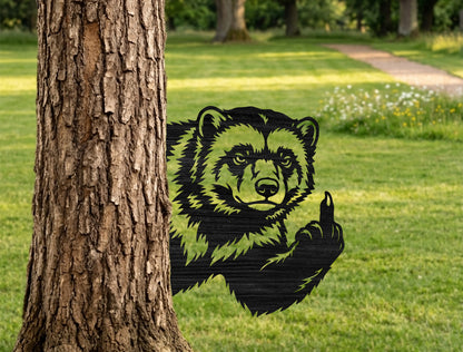 Funny Middle Finger SVG Peeking Animal Bundle