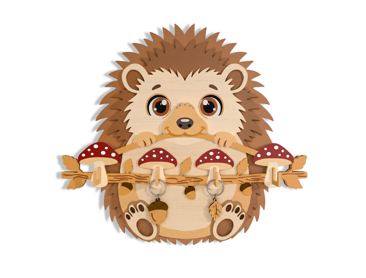 Animal Key Holder SVG Bundle for Glowforge, xTool, or LightBurn
