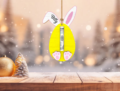 Personalized Bunny Money Holder SVG Bundle 12 Designs for LightBurn
