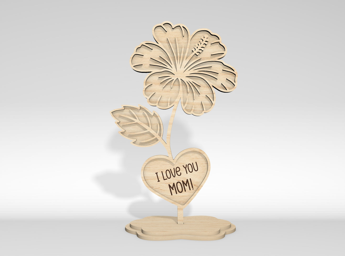 Mother's Day Flower Stand SVG Bundle 10 Designs for Glowforge and xTool