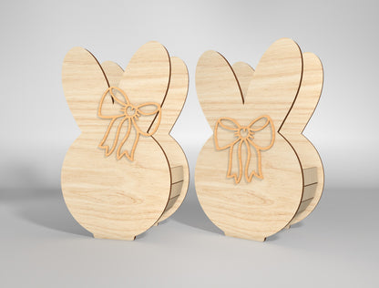 Simple Bunny Egg Holder Stand SVG Easter 8 Designs for Glowforge and xTool