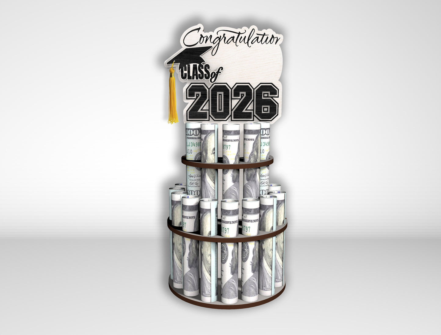 Graduation Money Cake SVG Bundle for xTool and LightBurn