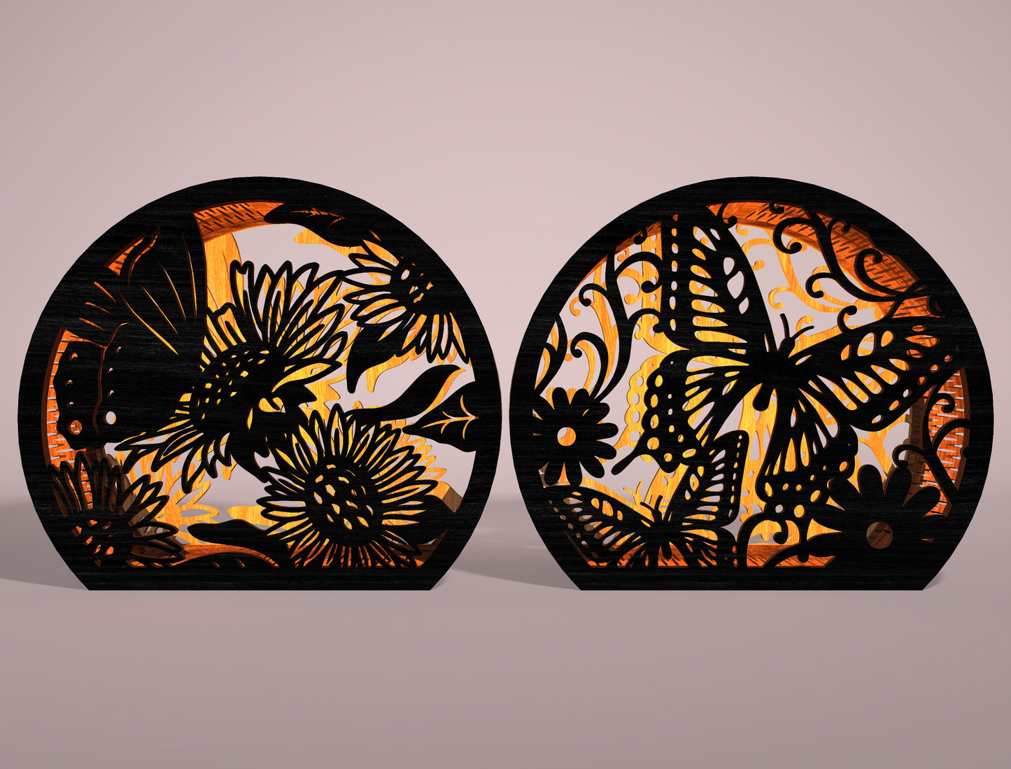 Fairy Lantern SVG Bundle Laser Cut File for Glowforge and LightBurn