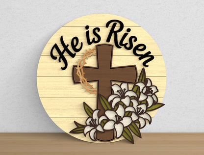 Easter Bunny Welcome Sign SVG 9 Designs Laser Cut for Glowforge and xTool