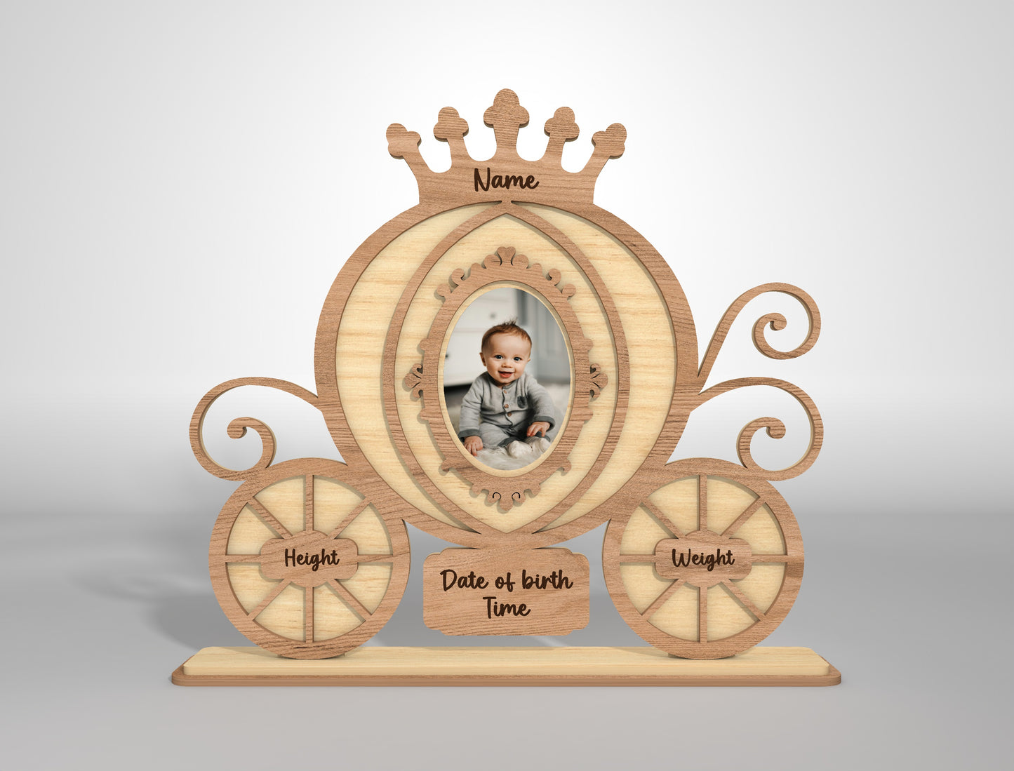 Customized Photo Frame SVG Bundle for Glowforge and xTool