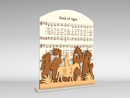 Arched Cross Panel Set SVG Easter Freestanding for Glowforge and xTool