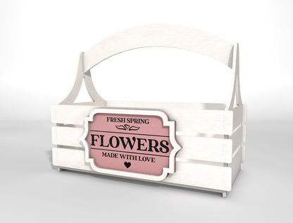 3D Flower Gift Box SVG Bundle Mother's Day for LightBurn and xTool