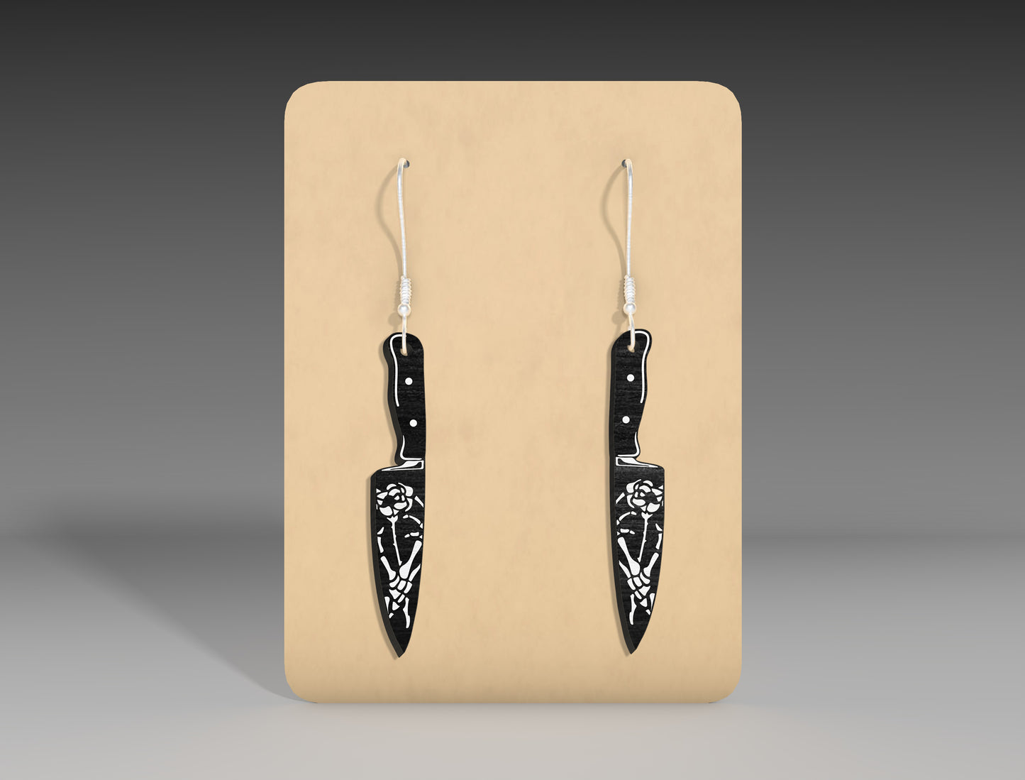 Halloween Horror Knife Earrings SVG Bundle 10 Designs for xTool LightBurn