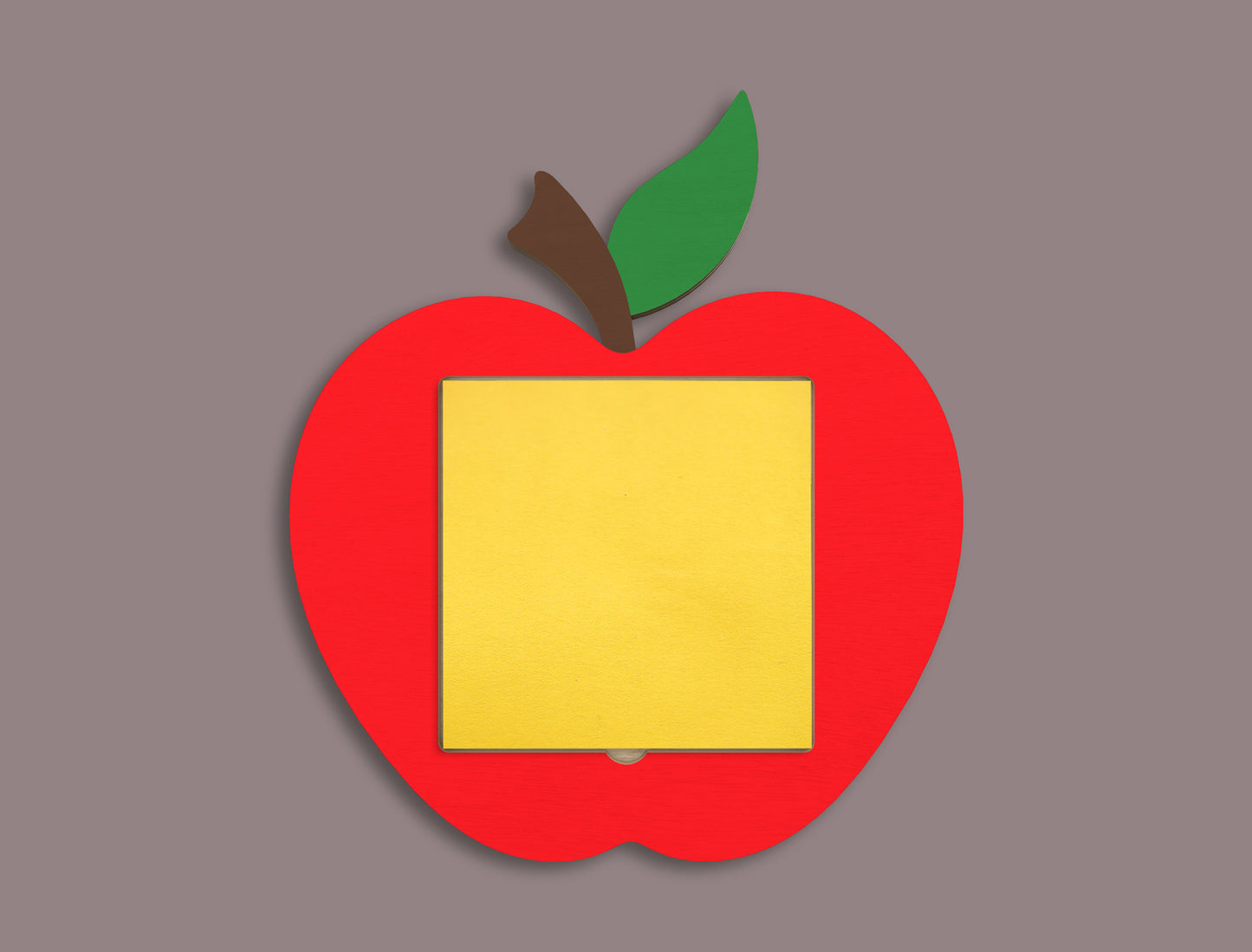 Personalized Teacher Sticky Note Holder SVG for Glowforge and xTool