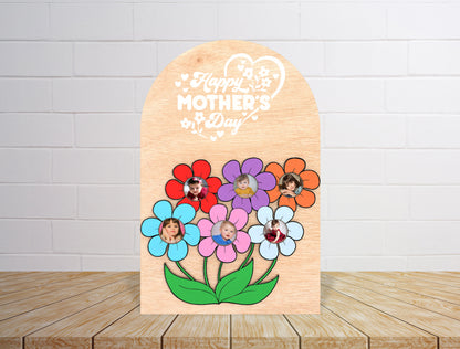 Mother's Day Flower Photo Display SVG Bundle for Glowforge and xTool