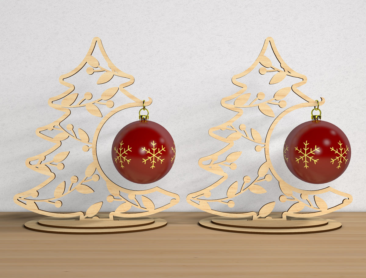 Christmas Ornament Display Stand SVG Bundle 22 Laser Cut Designs