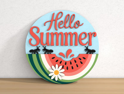 Fruit Summer Door Hanger SVG Bundle for xTool and Glowforge