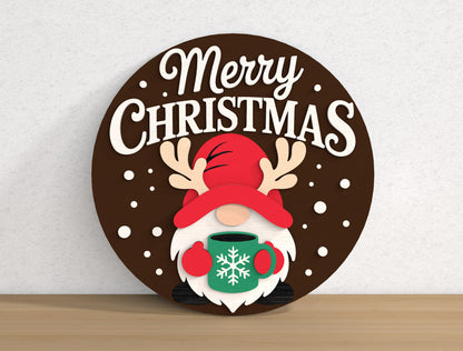 Christmas Welcome Door Sign SVG Bundle 6