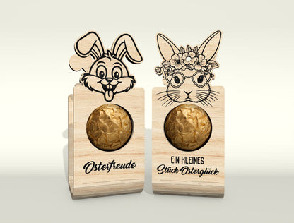 Easter Bunny Chocolate Holder SVG V2 Bundle 25 Designs for LightBurn