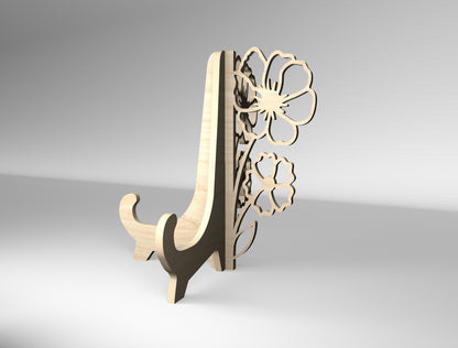 "First My Mother Forever My Friend" Floral Heart SVG for xTool