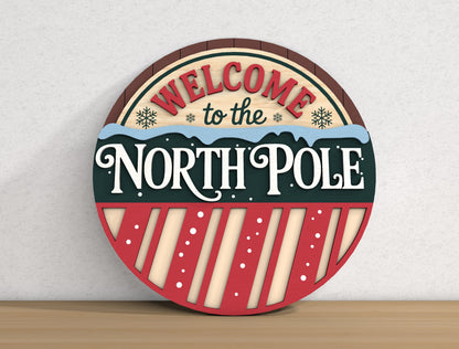 Merry Christmas Door Sign SVG Bundle 6