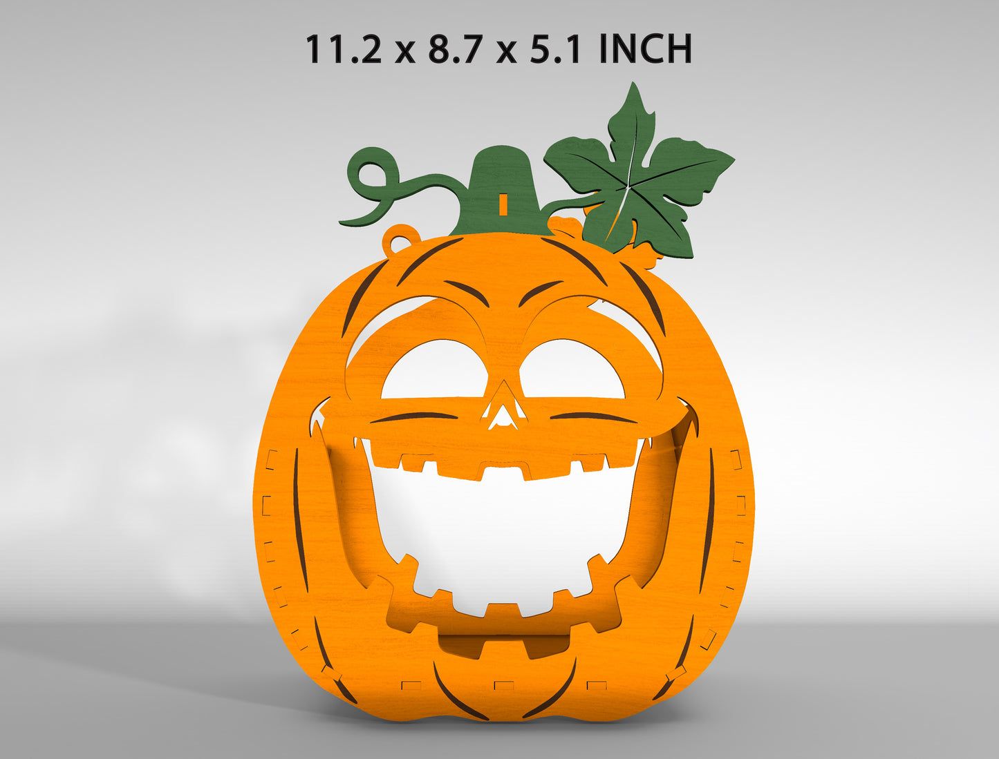 Halloween Pumpkin Basket SVG Laser Cut Bundle for Glowforge