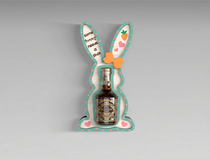 Easter Bunny Bottle Holder SVG 19 Designs Laser Cut for Glowforge and xTool