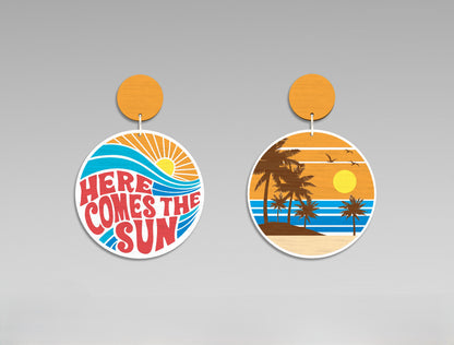 Summer Earrings SVG Bundle Laser Cut File for xTool and Glowforge